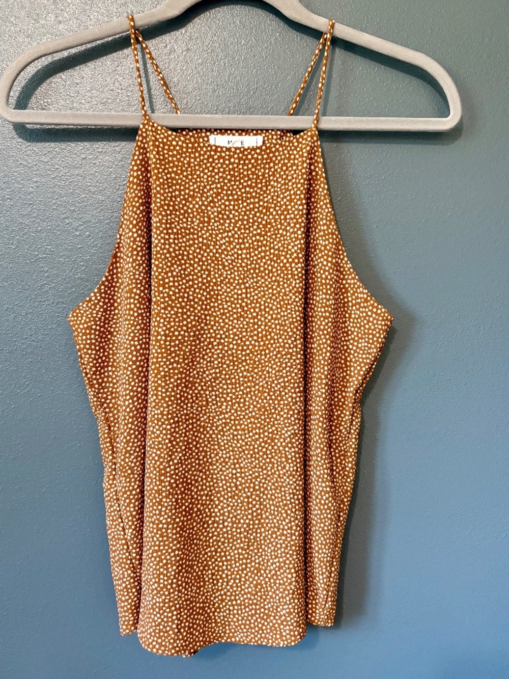 Polka Dot Halter Top Summer Tank Top